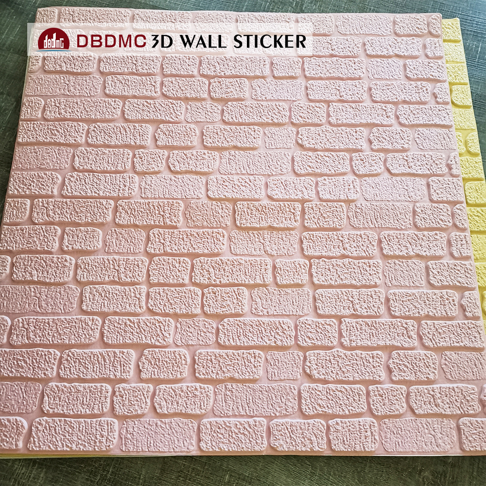 DBDMC Hot SellChildren wall paper PE Foam 3D Wall Stickers