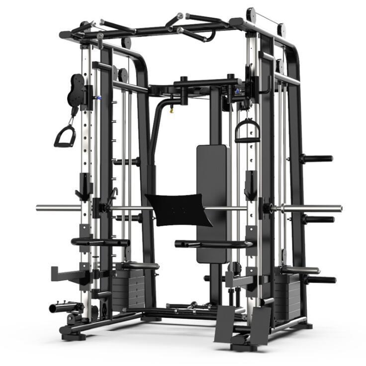 Professional indoor New Body Building Cable Crossover Multifunctional home Gym Smith Machine