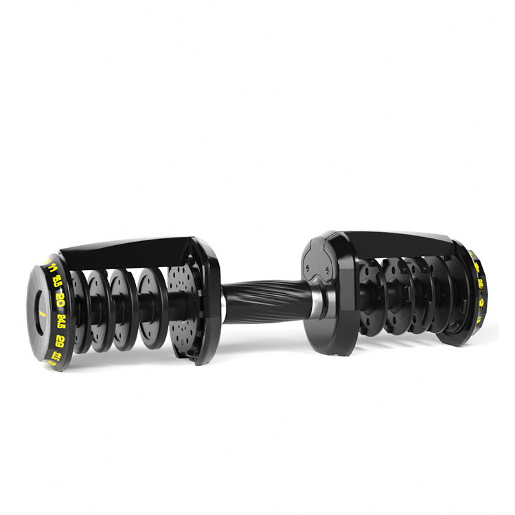 China Factory 2022 Popular Cheap Iron 80 adjustable dumbbell 80lbs With Rack dombells dumbbell set