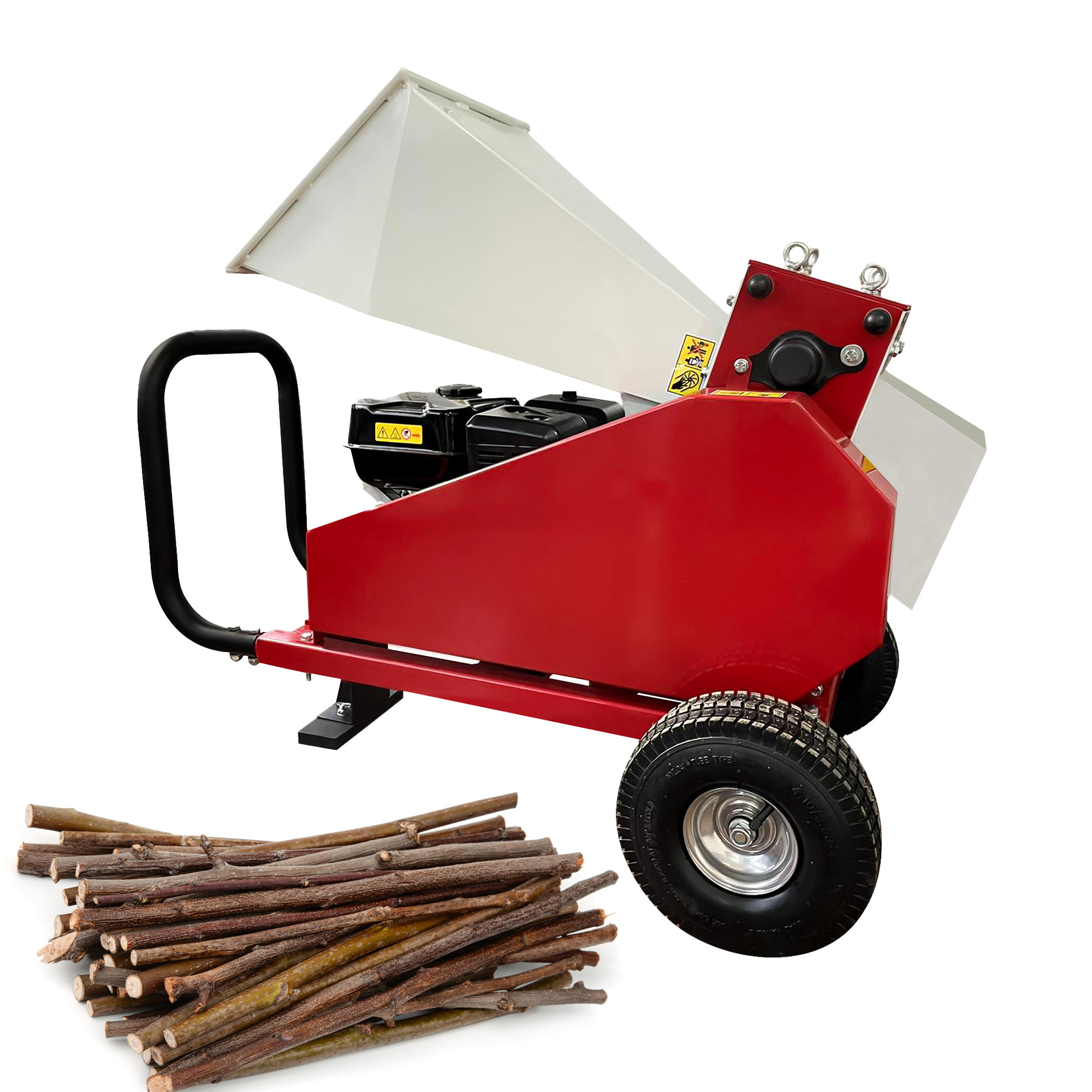 Commercial Grade Wood Chipper DE-60G: Industrial Tree Branch Cutter