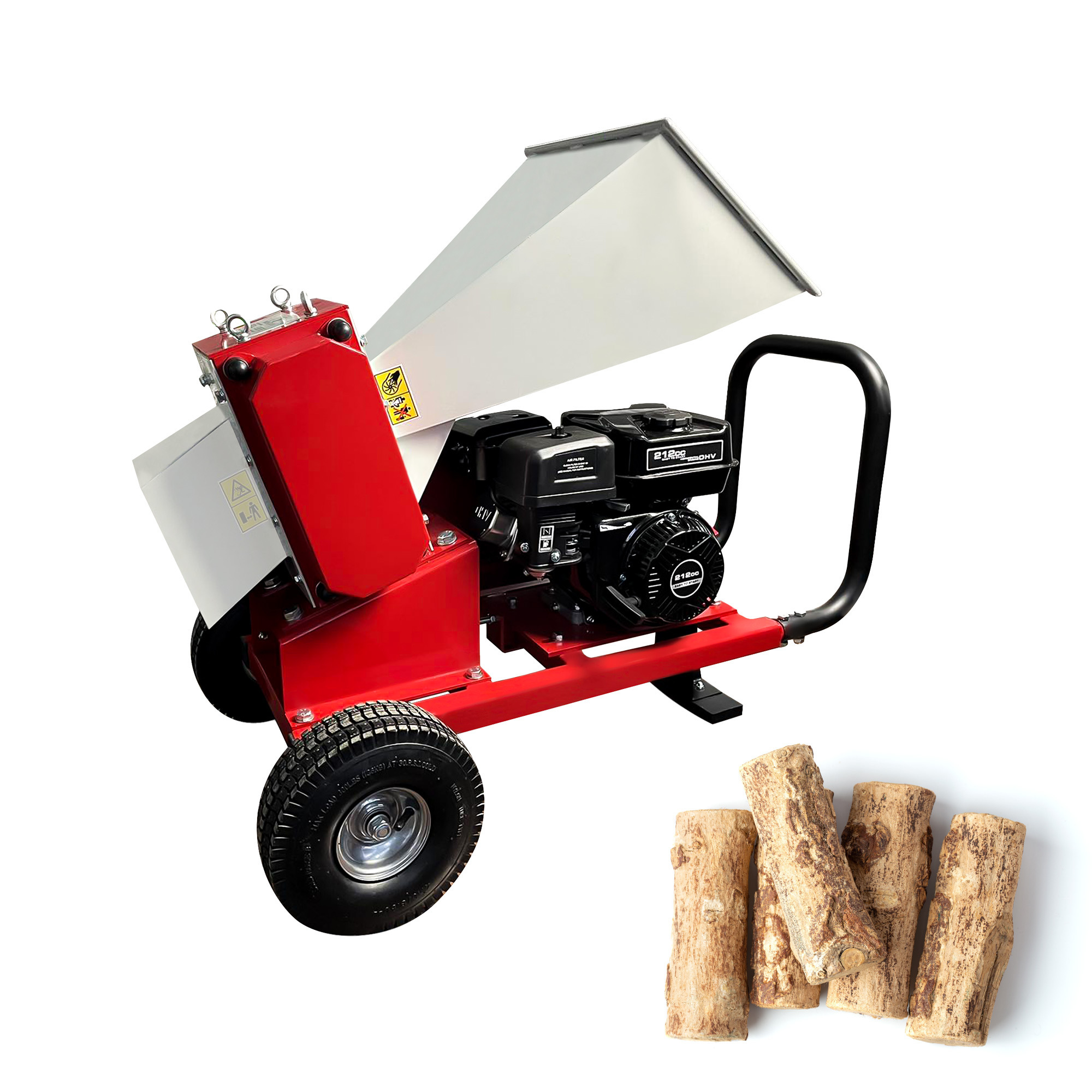 Commercial Grade Wood Chipper DE-60G: Industrial Tree Branch Cutter