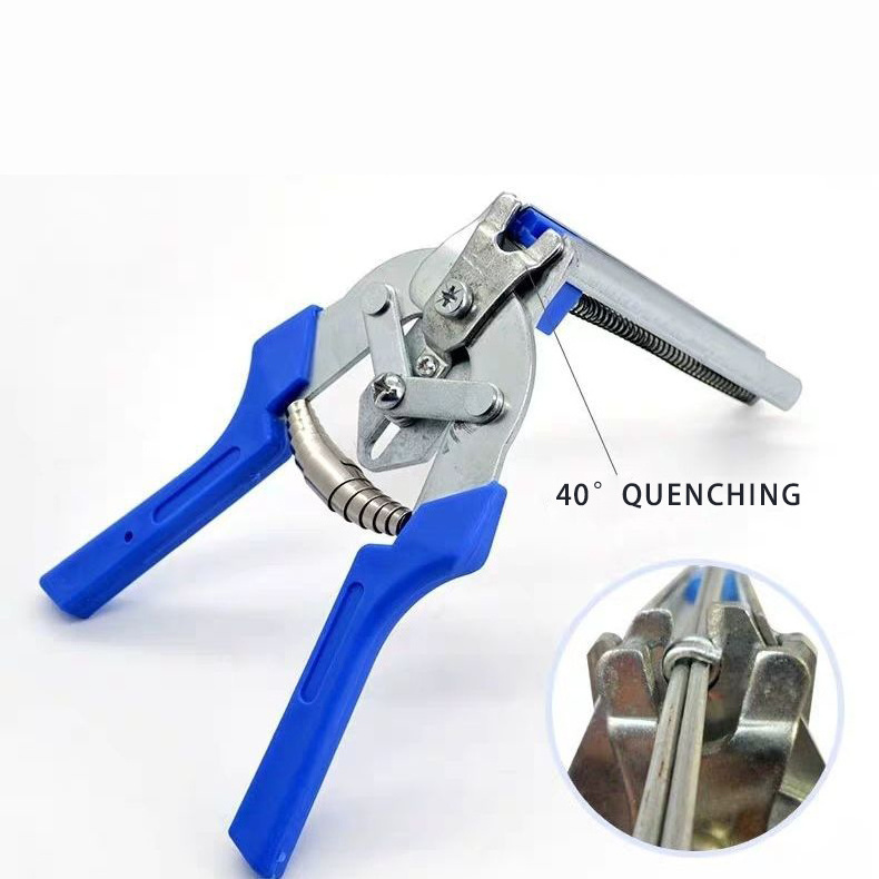 Animal Wire Automatic Pliers Hog Ring Pliers With M Nails Bird Rabbit Cage Installation Tools Pliers