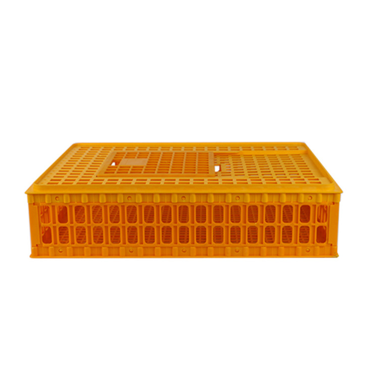 High Quality Plastic Livestock Poultry Chicken Duck Goose Pigeon Transport Cage Crate