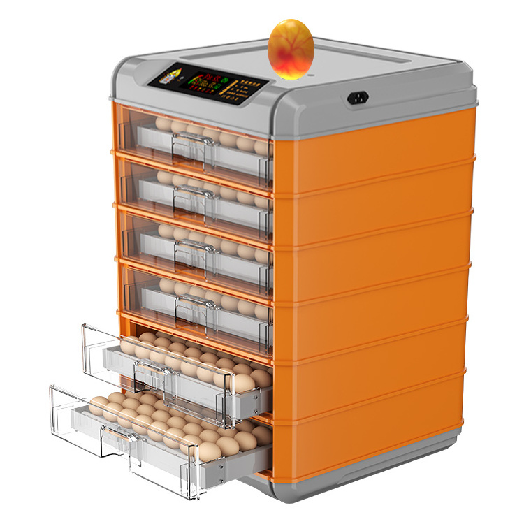 98% Hatching Rate 384 Eggs Capacity Dual Power Energy Saving Automatic Chicken Egg Incubator