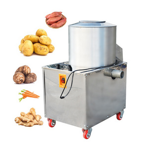 Stainless Steel Cassava/Sweet Potato/Carrot /Ginger/Turmeric/Potato Washing Peeling Machine