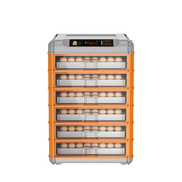 98% Hatching Rate 384 Eggs Capacity Dual Power Energy Saving Automatic Chicken Egg Incubator