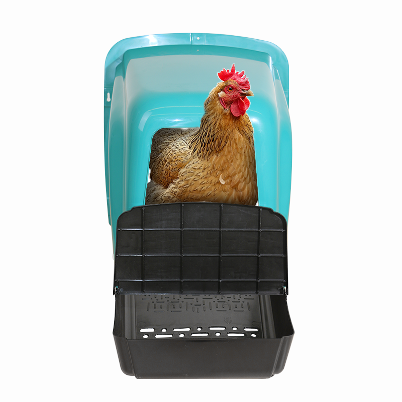 Movable Plastic Automatic Chicken Laying Egg Nest Box Chicken Nesting Box