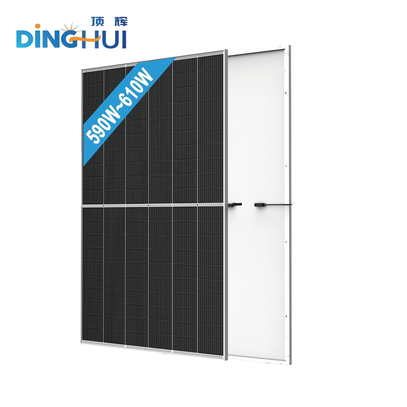 Dinghui/longi/trina/jinko 410w 415w full black High Efficiency Mono360/370/380/400W All Black Monocrystalline Solar Panel