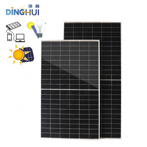 Dinghui/longi/trina/jinko 410w 415w full black High Efficiency Mono360/370/380/400W All Black Monocrystalline Solar Panel