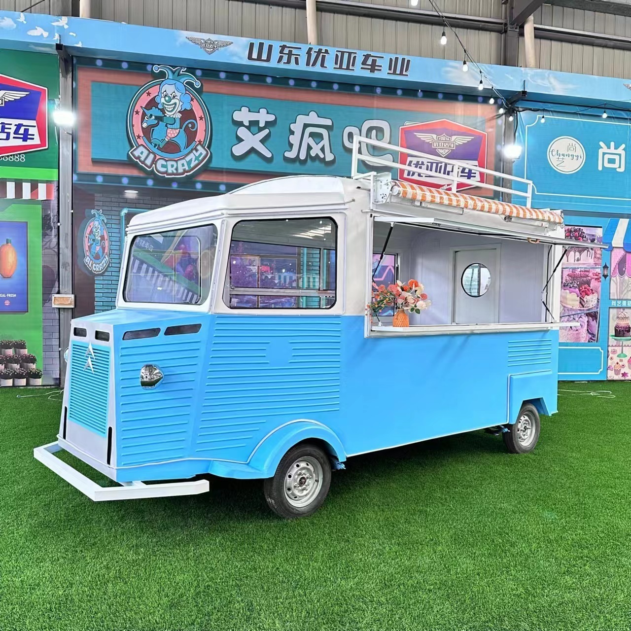 Global delivery factory direct food truck stall business snack car fast food car