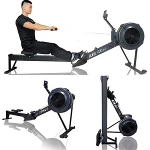 Commercial fitness ski Rowing Machine/ Air indoor Rower for Gym Club