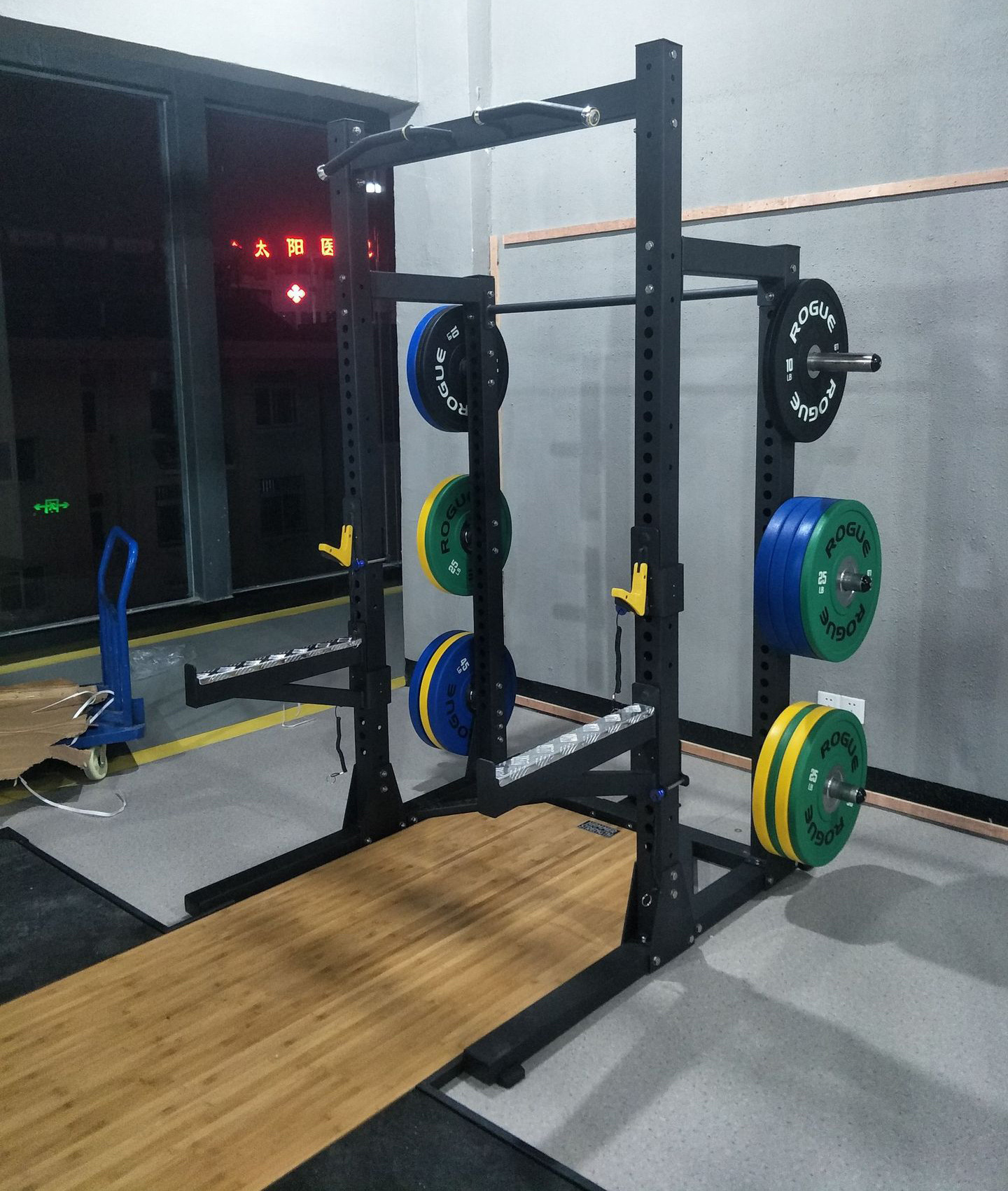 Power Rack Squat Cage Bench Racks Stand Fitness Power Rack