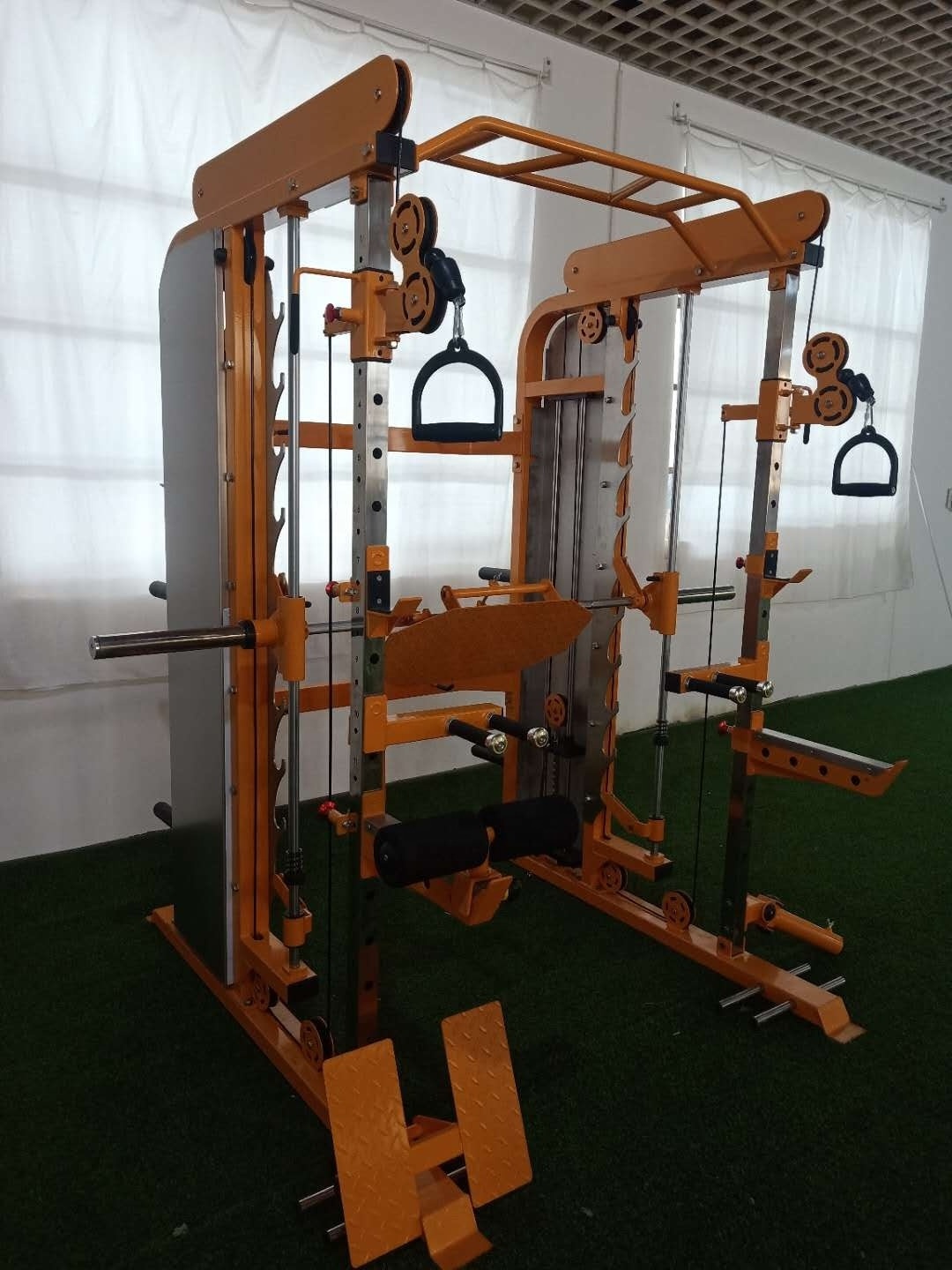 Fitness Device Multi Functional Gym Smith Machine For Strength Exercise