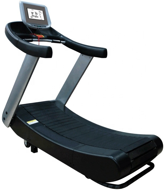 Gym Center Fitness self-generating treadmill Professional Woodway Curve Treadmill