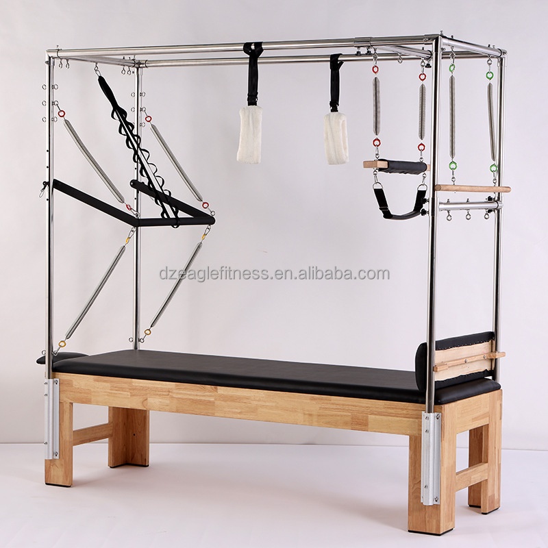 China Exercise Fitness Pilates Reformer Equipment Pilates Cadillac Full Trapeze Table