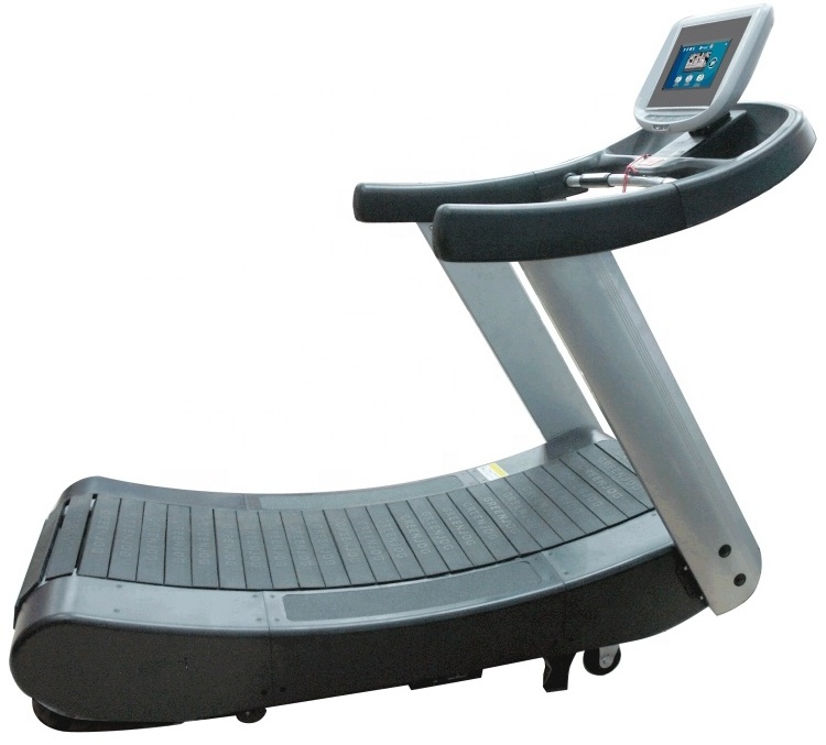 Gym Center Fitness self-generating treadmill Professional Woodway Curve Treadmill