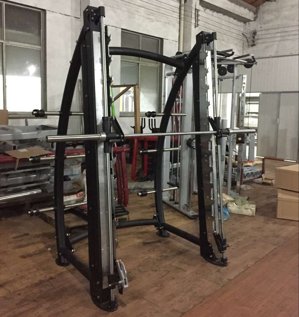 High end slim gym exercise commercial smith machine