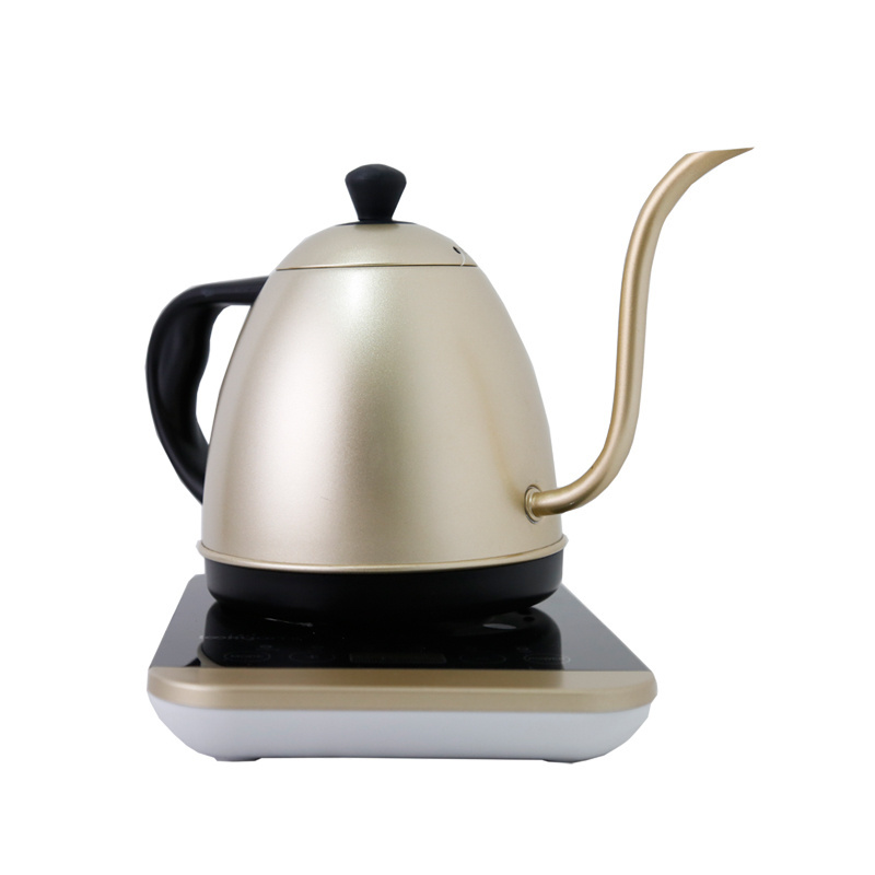 Pour Over Coffee Drip Electric Retro Goose Neck Temperature Control Water Tea Gooseneck Kettle Lookyami Electric Drip Kettle