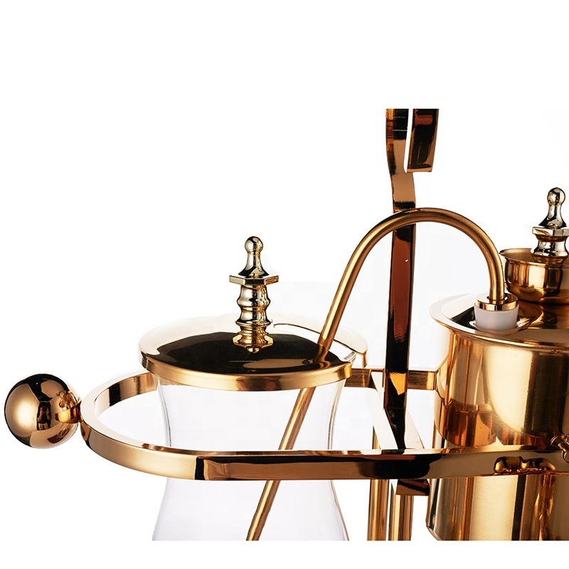 Gold Royal Balancing Coffee Siphon Pot for Coffee Maker