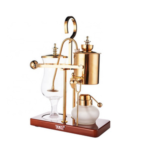 Gold Royal Balancing Coffee Siphon Pot for Coffee Maker