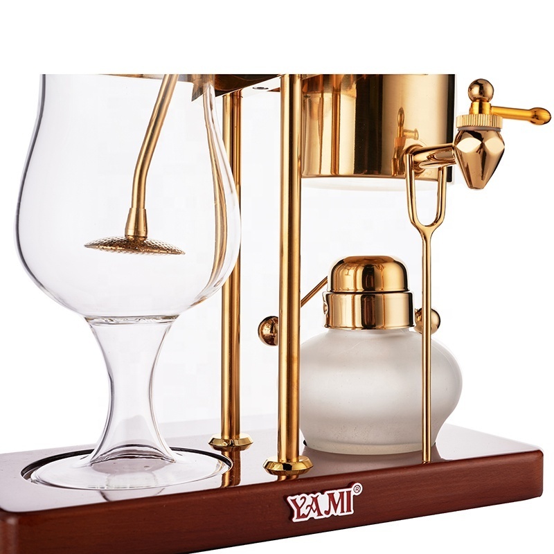 Gold Royal Balancing Coffee Siphon Pot for Coffee Maker