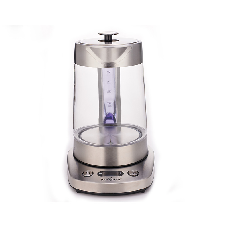 Electric Glass Kettle with Temperature Control Setting