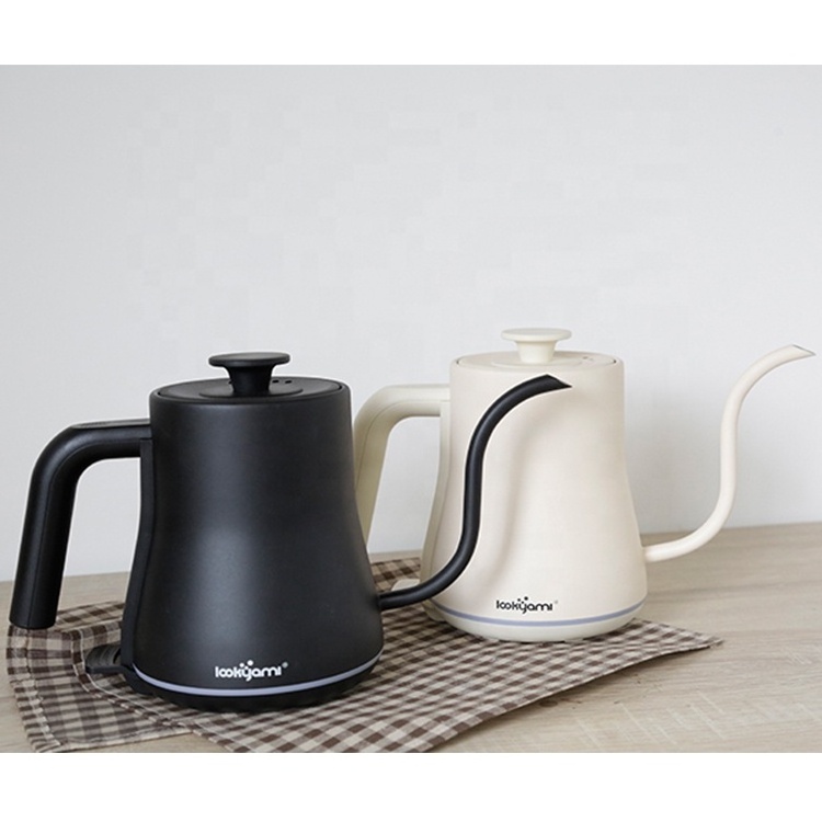 Stainless Steel Gooseneck Electric Kettle for Pour Over or Tea