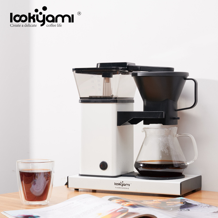 LEHEHE Professional Automatic Grinding Drip Coffee Machine with Keep Warm Function