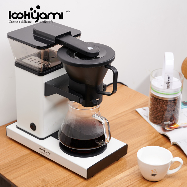 LEHEHE Professional Automatic Grinding Drip Coffee Machine with Keep Warm Function