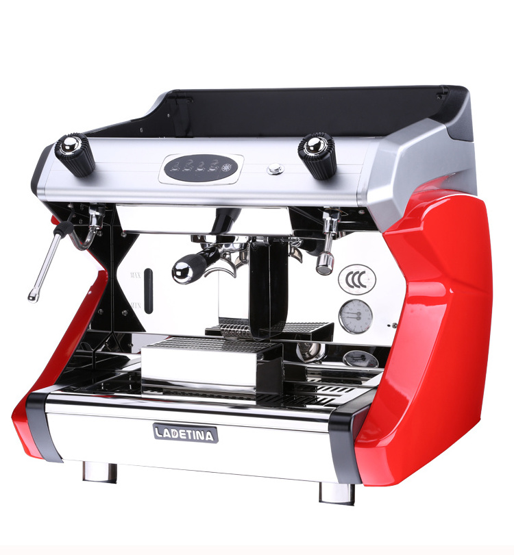 Ladetina Professional Semi-automatic Espresso Coffee Maker/120 Cups 1 group Electric Commercial Espresso Coffee Machine