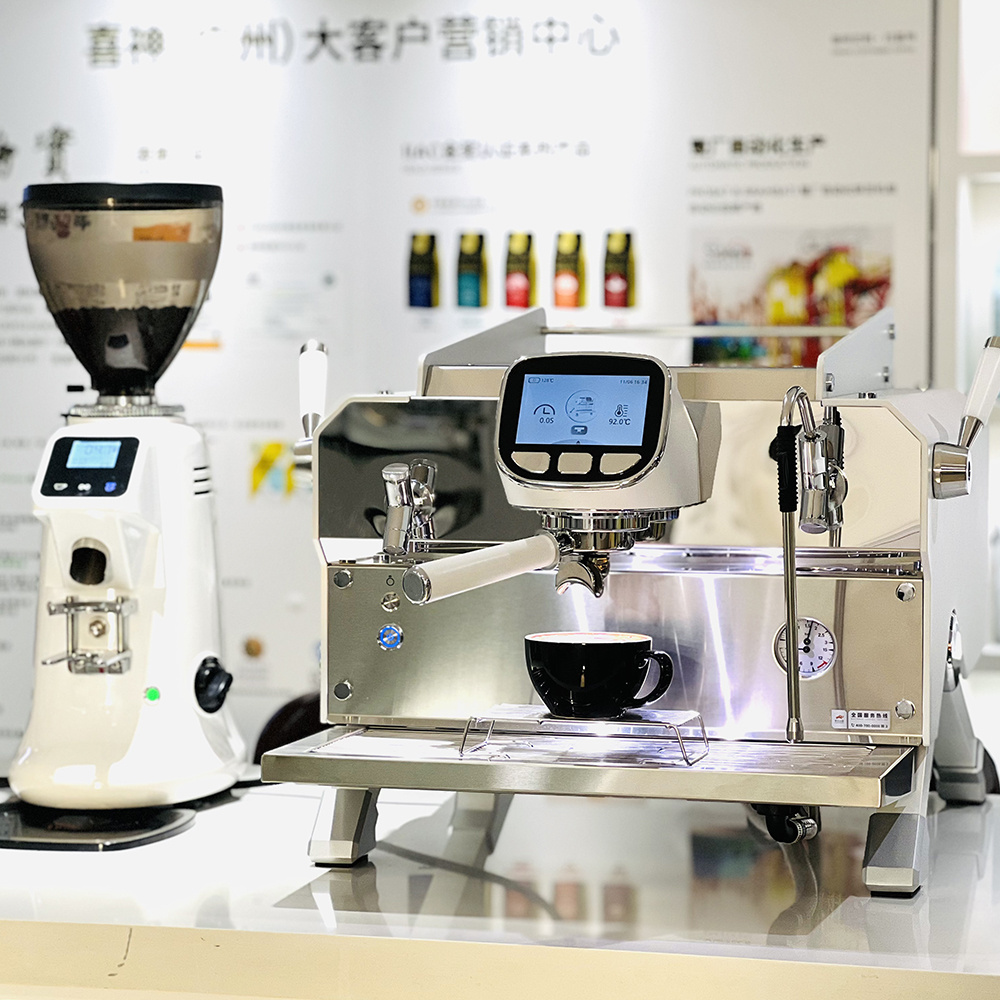 One Groups Coffee Machine and Teapresso, Desktop Design Multi Boiler With E61 Brewing Head Coffee Machine