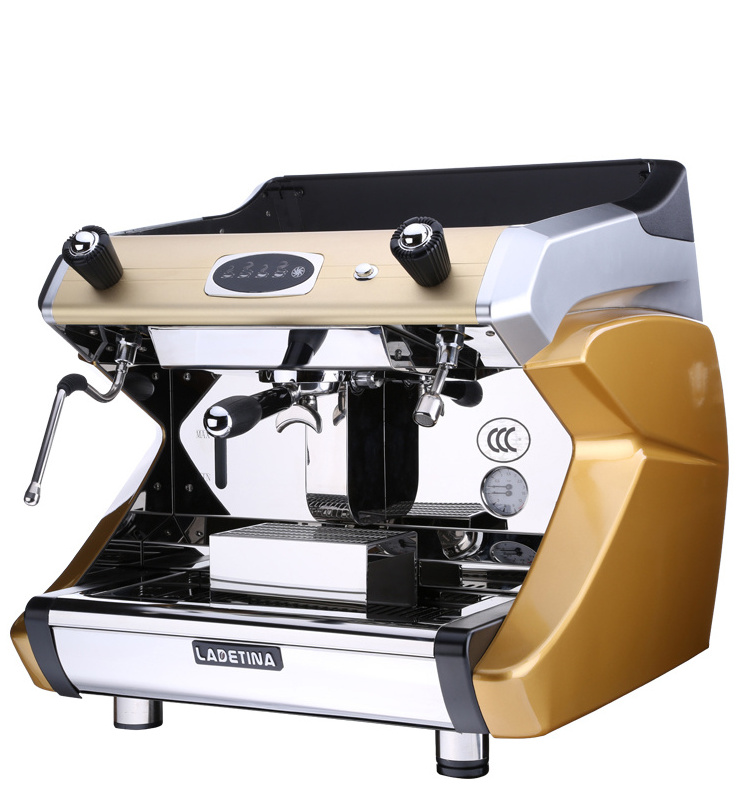 Ladetina Professional Semi-automatic Espresso Coffee Maker/120 Cups 1 group Electric Commercial Espresso Coffee Machine