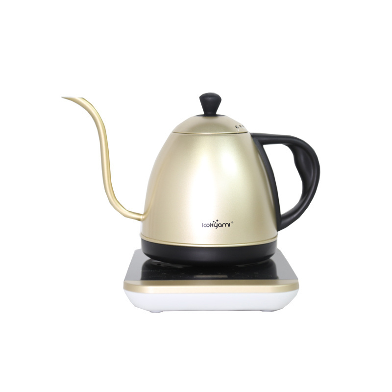 Pour Over Coffee Drip Electric Retro Goose Neck Temperature Control Water Tea Gooseneck Kettle Lookyami Electric Drip Kettle