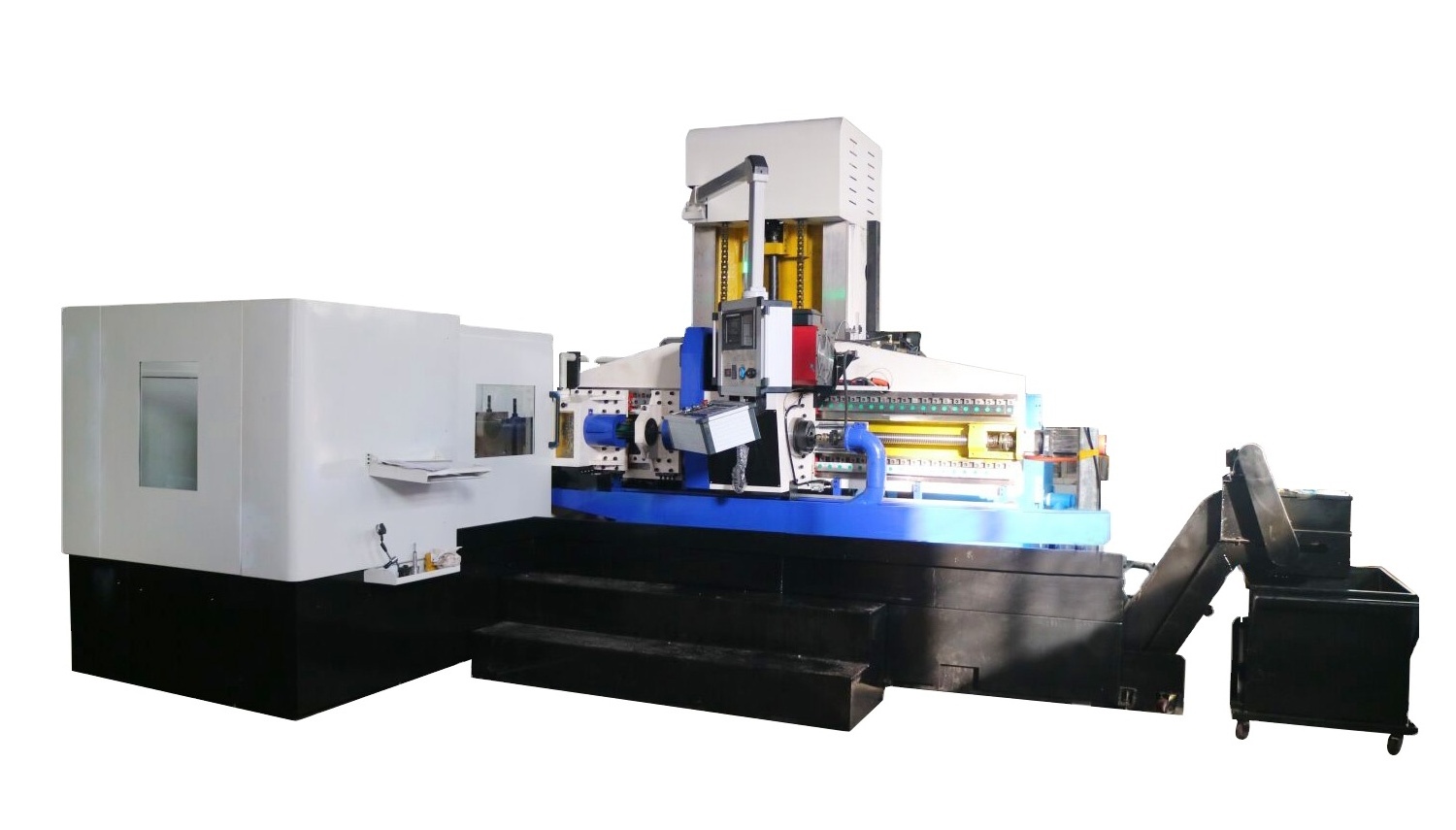 Three axis Gundrilling machine is used for drilling the coordinate holes on the job