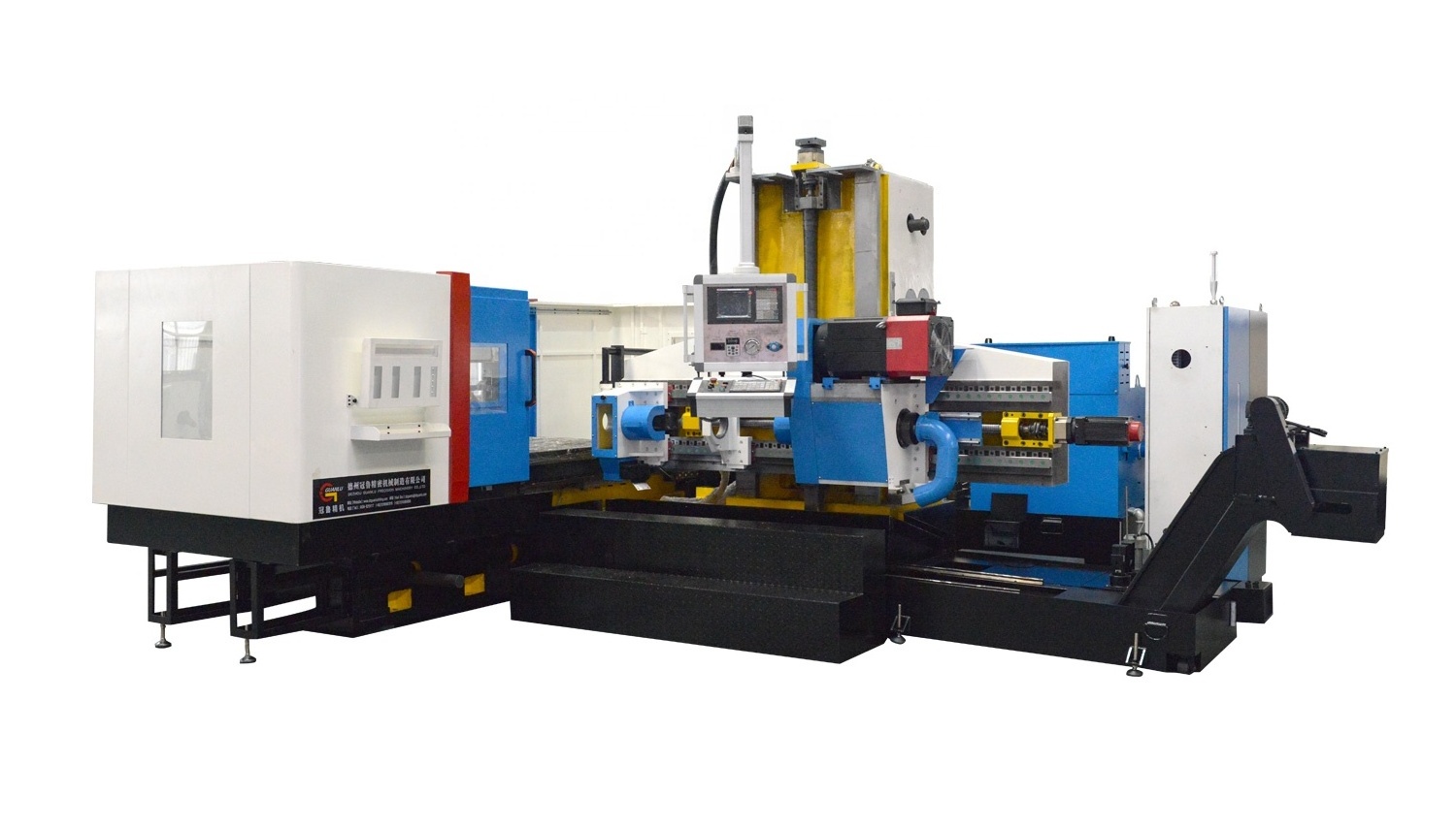 Three axis Gundrilling machine is used for drilling the coordinate holes on the job