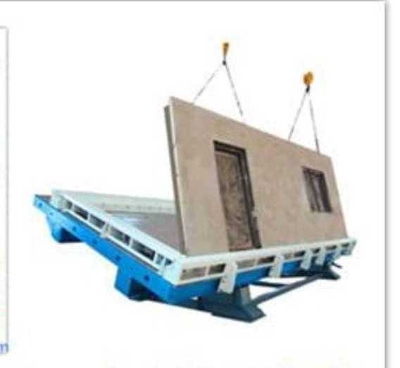 precast Concrete tilting table molds for concrete wall panels/ precast wall panel