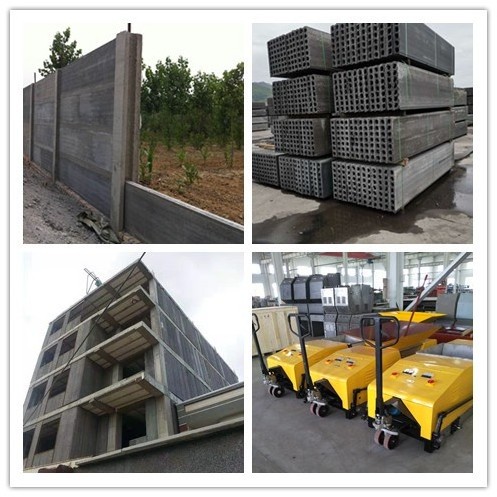 concrete fence panels molds/precast wall making machine