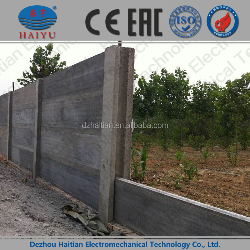 concrete fence panels molds/precast wall making machine