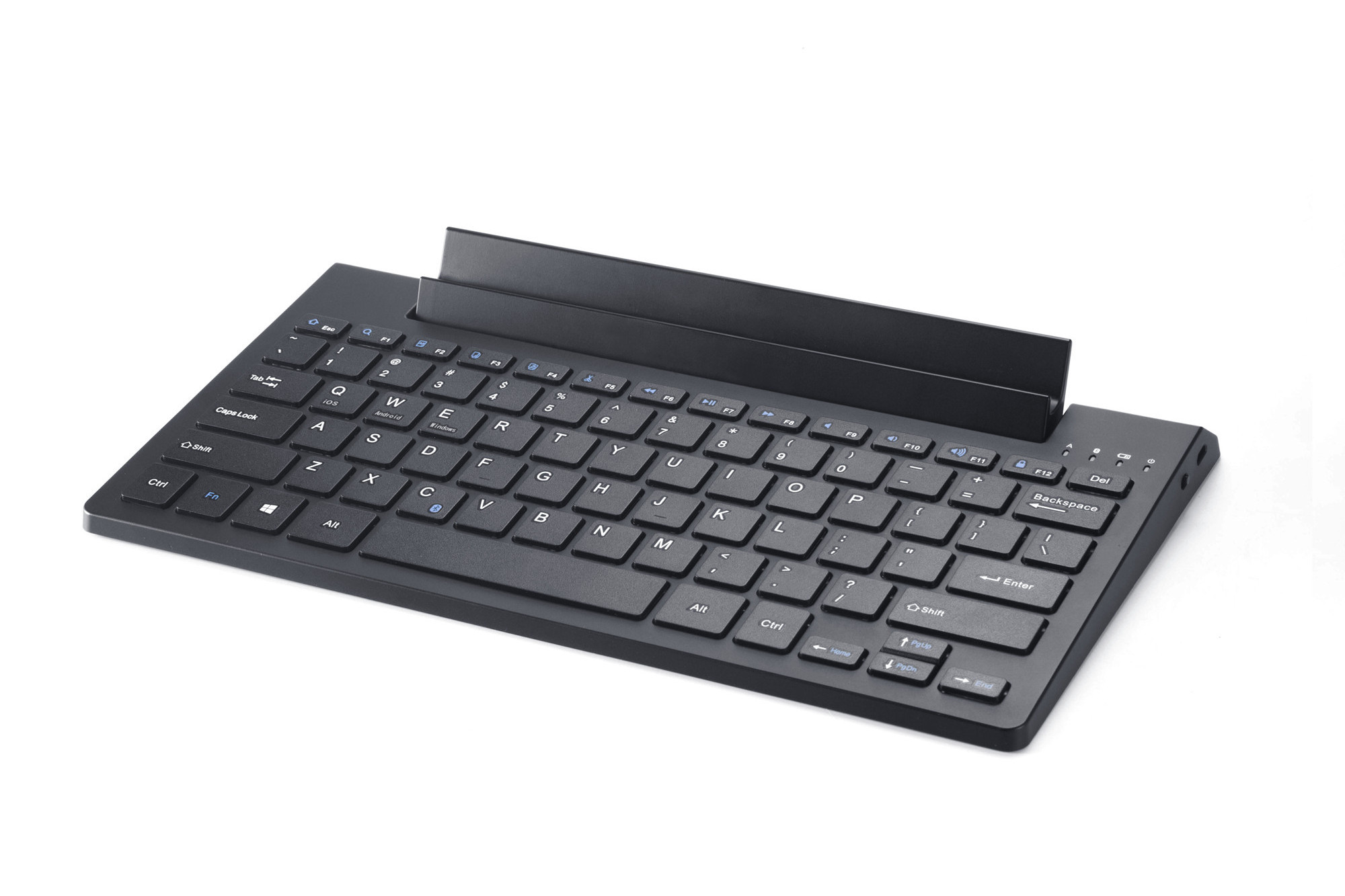 B050 Wireless OEM Keyboard Multi-Device  iPad Phone Holder Slot 78 keys Mini Keyboard For Laptop Desktop Win iOS Android