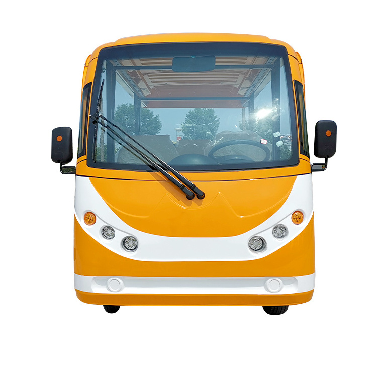 used luxury ac motor 11 seat electric city tour buses 30km/h