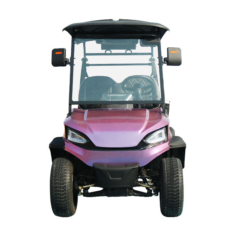 2+2 Seats Electric Lifted Golf Cart Hunting Car with Powerful 5KW AC Motor Controller  Electric Golf Cart