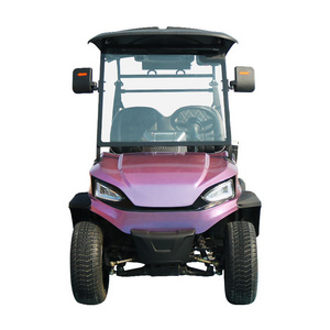 2+2 Seats Electric Lifted Golf Cart Hunting Car with Powerful 5KW AC Motor Controller  Electric Golf Cart