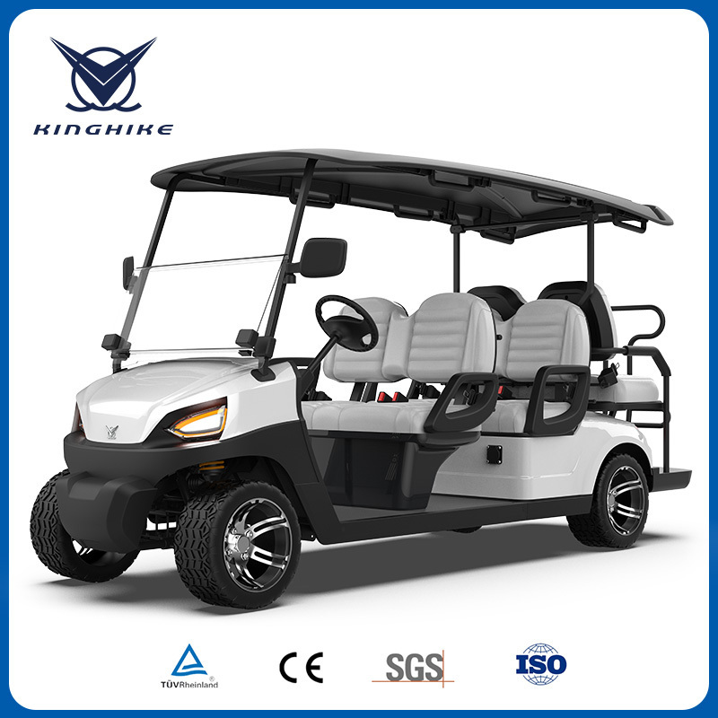 Factory Price CE Certificates 40km/h & 25mph EMB System  6 Seater 48V Electric Golf Cart