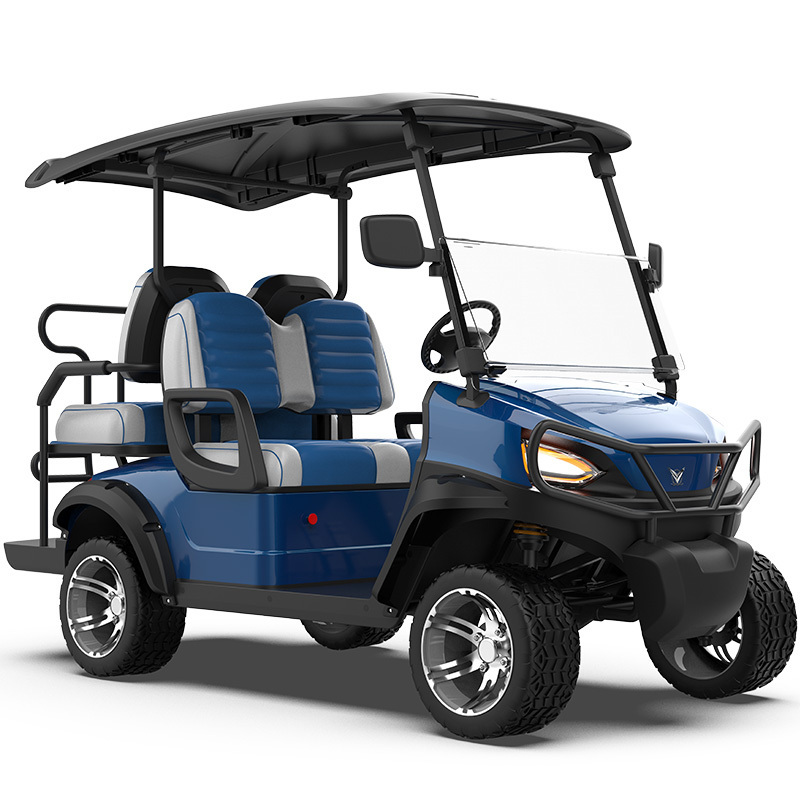 Club Car 6 8 Seater 2-4 Seats gasoline Golf Cart Lifted Electric Off-Road Golf Buggies with Batteries