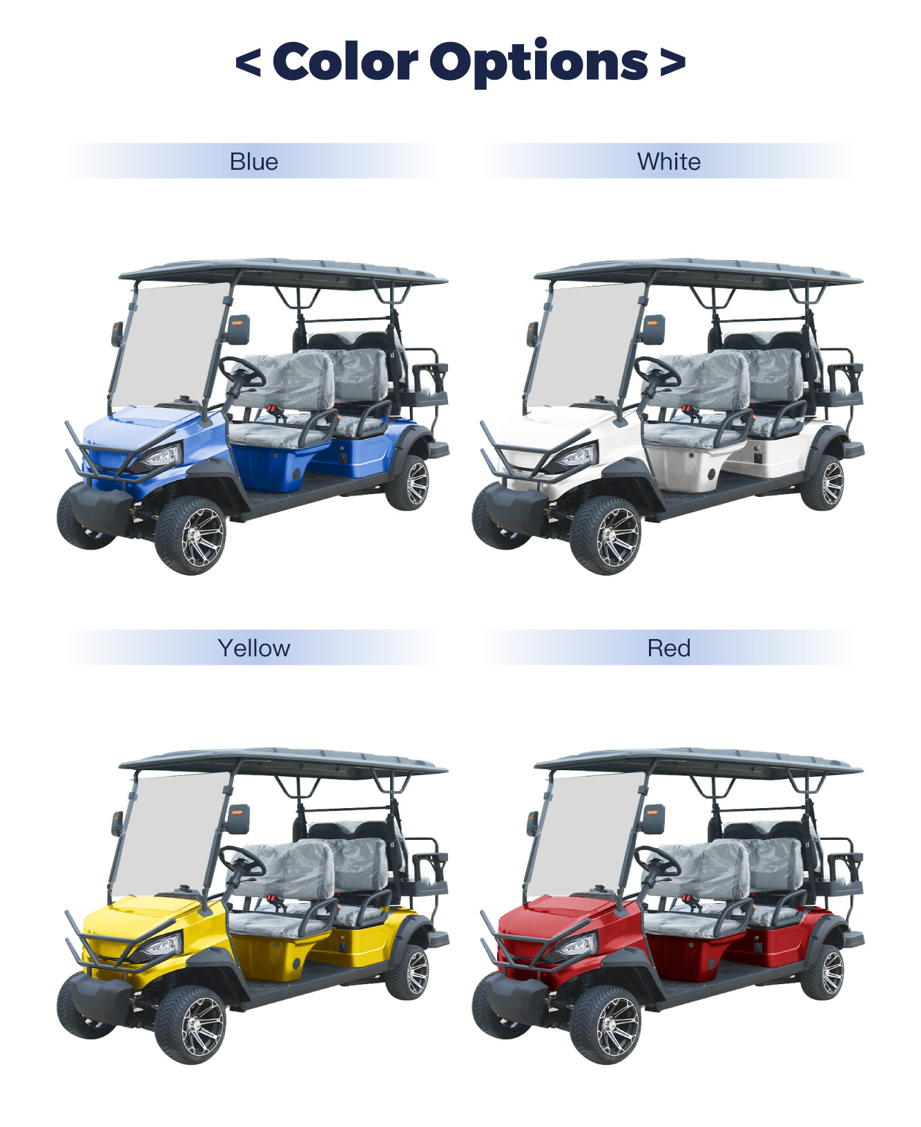 Street Legal Lithium Battery Curtis Controller 2/4/6/8 Seater 48v Utility Electric Golf Cart Carro De Golf Electrico