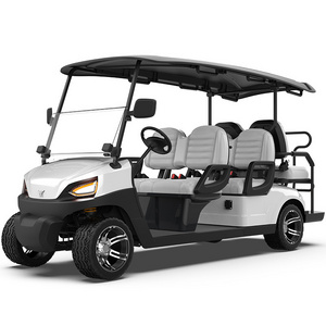 Factory Price CE Certificates 40km/h & 25mph EMB System  6 Seater 48V Electric Golf Cart