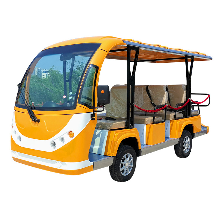 used luxury ac motor 11 seat electric city tour buses 30km/h