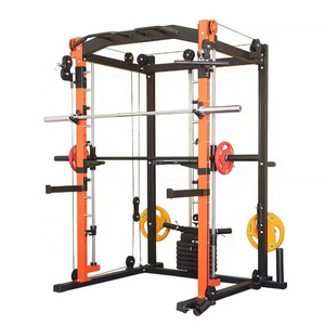 Factory cheap multi gym Fitness equipment household combination multifunctional smith machine