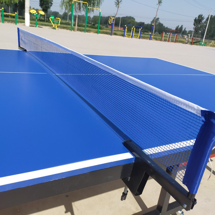 Portable Table Tennis Training  Foldable Indoor Outdoor Oem Fold Up Pingpong Table With Wheels