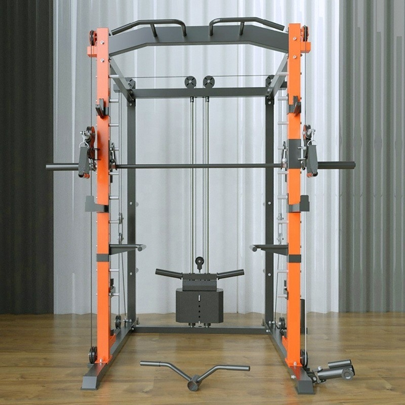 Factory cheap multi gym Fitness equipment household combination multifunctional smith machine